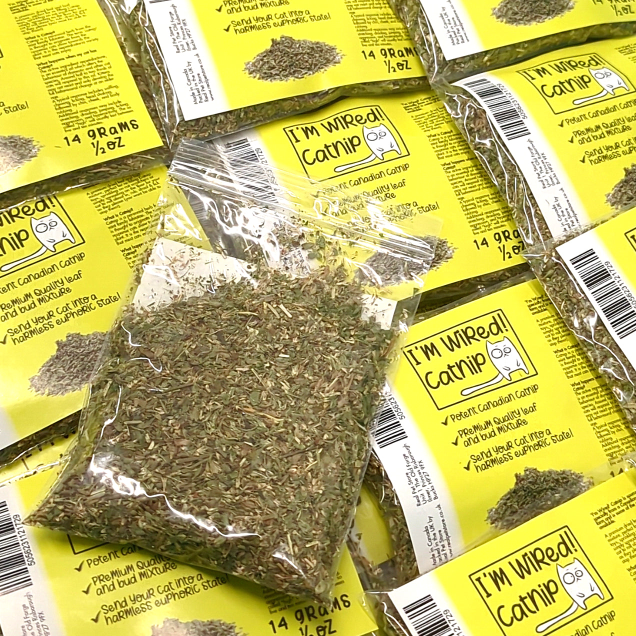 I'm Wired Catnip Dried Leaves & Buds Mixture (bagged)